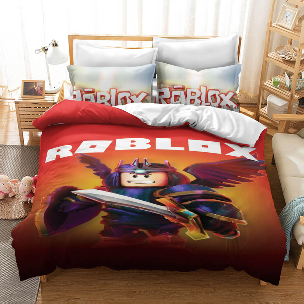 Game Roblox Cosplay Bedding Set Quilt Covers Without Filler (Online Order Only)