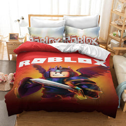 Game Roblox Cosplay Bedding Set Quilt Covers Without Filler (Online Order Only)