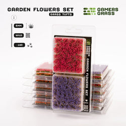 Gamers Grass Tufts: Garden Flowers Set - Wild