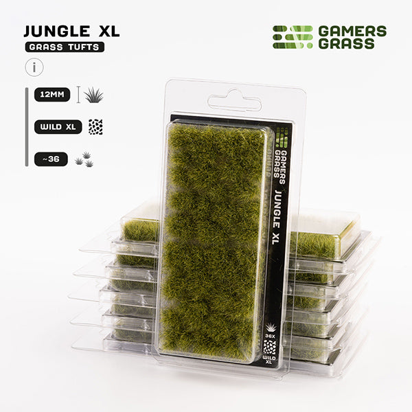 Gamers Grass Tufts: Jungle XL - 12mm - Wild XL