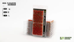 Gamers Grass Tufts: Red Flowers - Wild