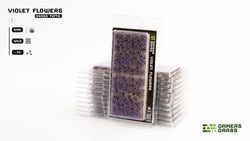 Gamers Grass Tufts: Violet Flowers - Wild