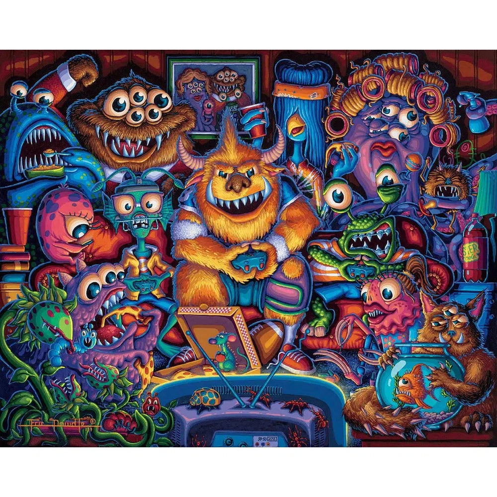 Gaming Monsters 300 Piece Jigsaw Puzzle Dowdle (ONLINE ORDER ONLY)