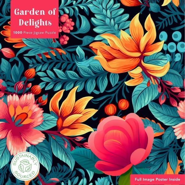 Garden of Delights 1000 Piece Jigsaw Puzzle Flame Tree (ONLINE ORDER ONLY)