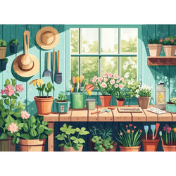 Gardener's Delight 1000 Piece Jigsaw Puzzle Snappy (ONLINE ORDER ONLY)