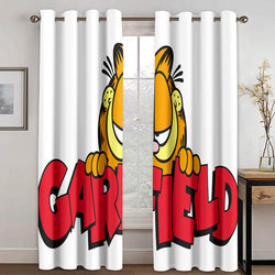 Garfield Curtains Blackout Window Treatments Drapes for Room Decoration (Online Order Only)