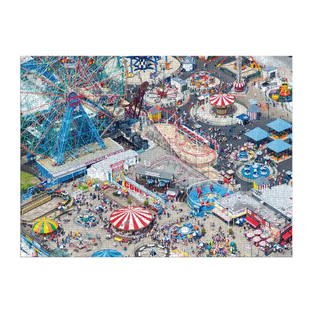 Gary Malin Coney Island 1000 Piece Jigsaw Puzzle Galison (ONLINE ORDER ONLY)