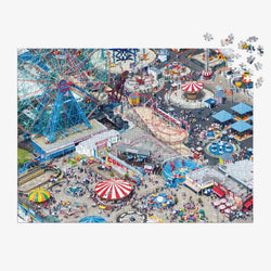 Gary Malin Coney Island 1000 Piece Jigsaw Puzzle Galison (ONLINE ORDER ONLY)