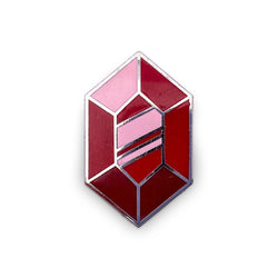 Gem - Hard Enamel Adventure Pin Metal by Norse Foundry (ONLINE ORDER ONLY)