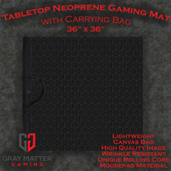 Geometric Pattern Mat 36" x 36" with Bag | Board Game Puzzle Mat (Online Order Only)