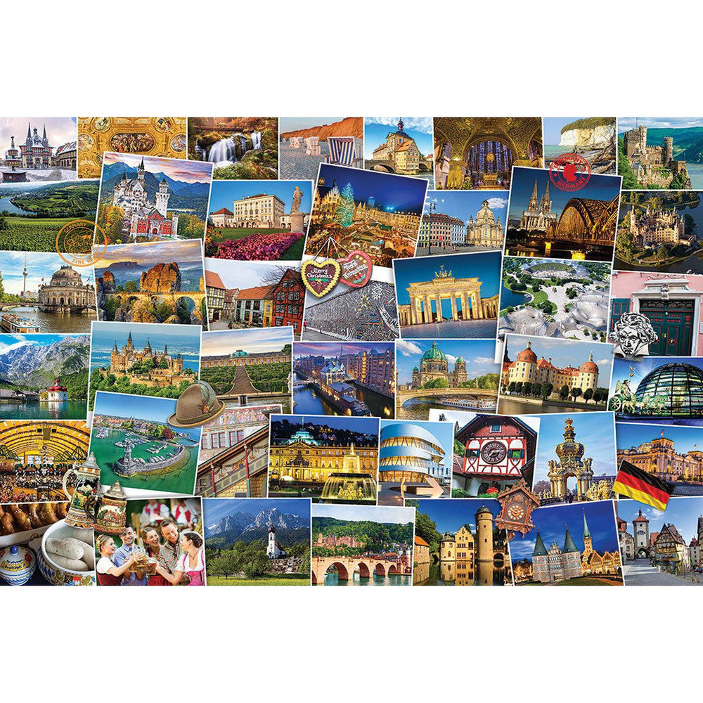 Germany Globetrotter 1000 Piece Jigsaw Puzzle Eurographics (ONLINE ORDER ONLY)