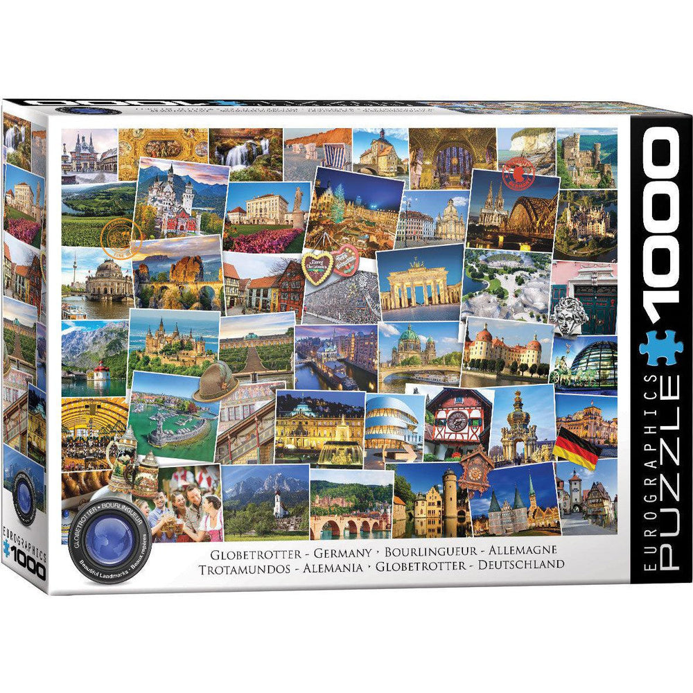 Germany Globetrotter 1000 Piece Jigsaw Puzzle Eurographics (ONLINE ORDER ONLY)