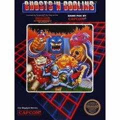 Ghosts 'N Goblins [5 Screw] - NES (Online Order Only)
