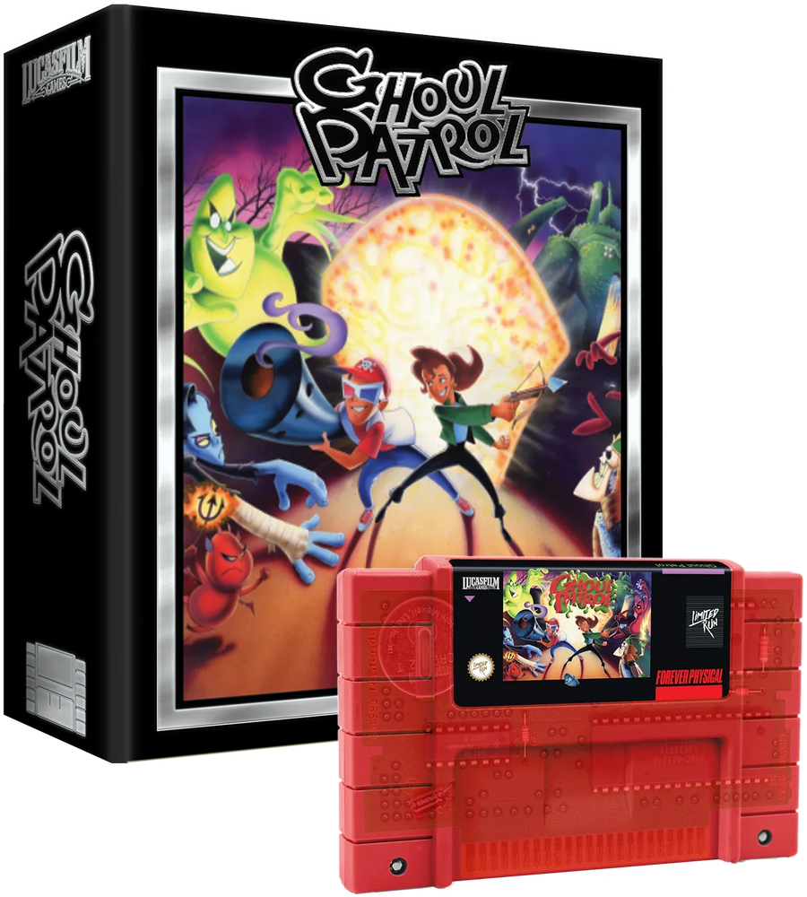 Ghoul Patrol: Premium Edition Red Cartridge (Super Nintendo) (Online Order Only)