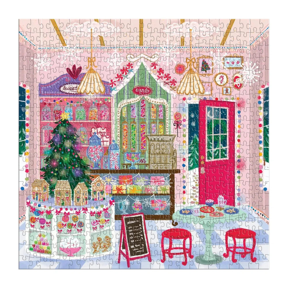 Gingerbread Cottage 500 Piece Jigsaw Puzzle Galison (ONLINE ORDER ONLY)