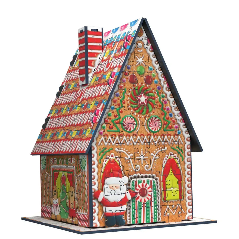 Gingerbread House 302 Piece 3D Jigsaw Puzzle Eurographics (ONLINE ORDER ONLY)