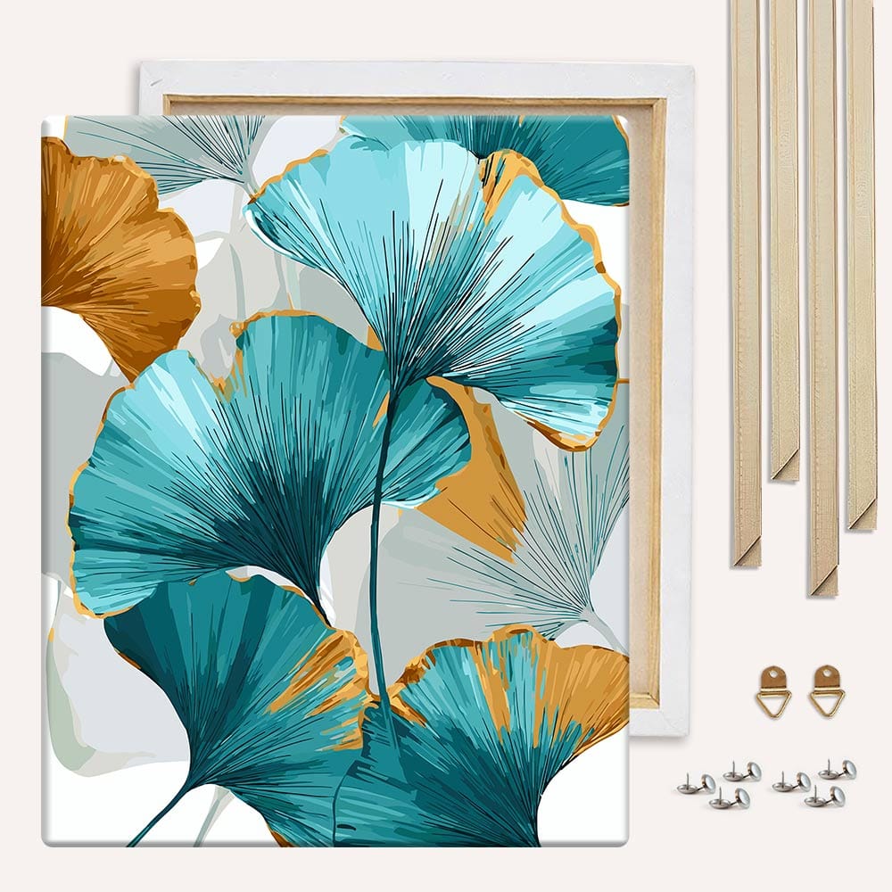 Ginko Leave Art  - Paint By Numbers Kit