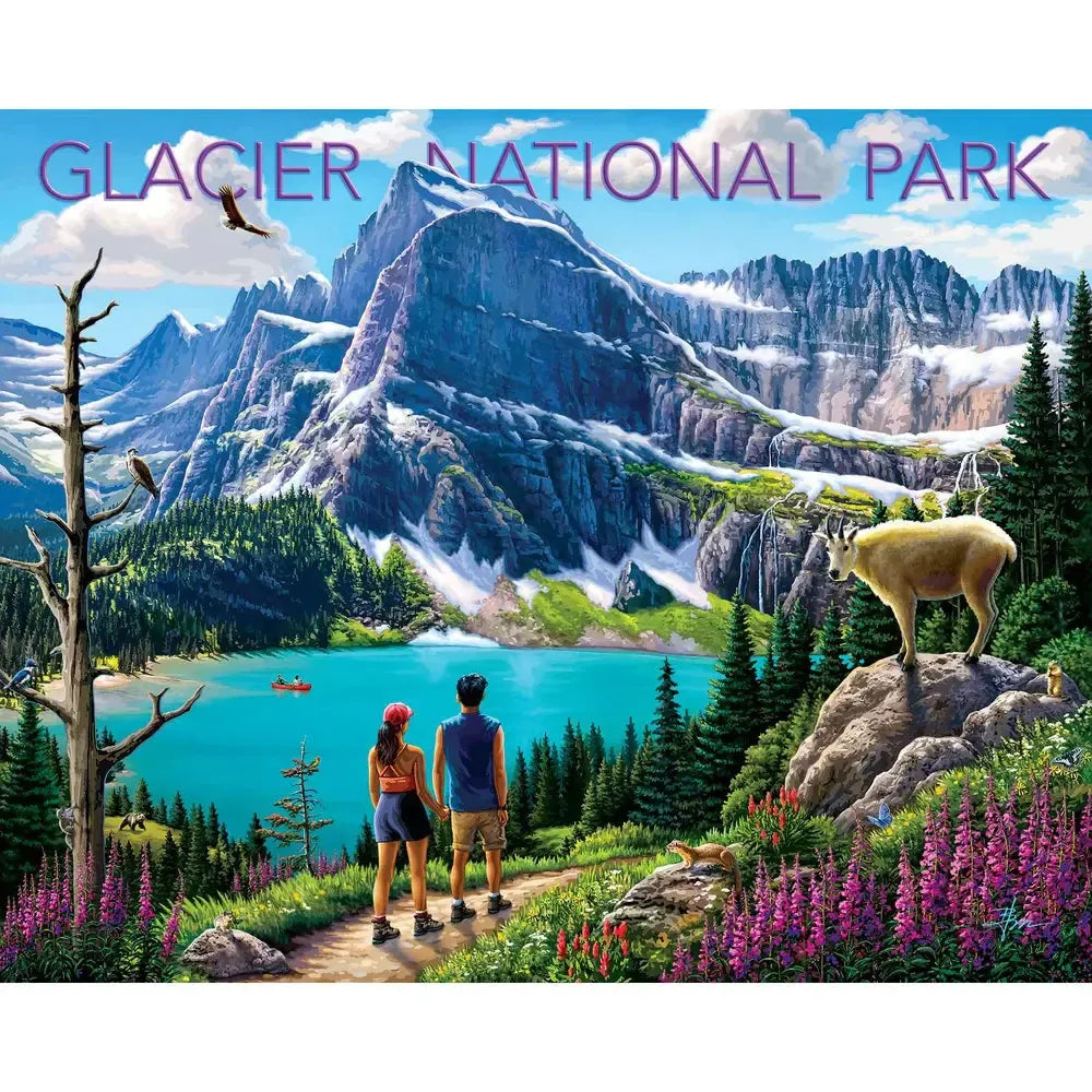 Glacier National Park 210 Piece Jigsaw Puzzle Boardwalk (ONLINE ORDER ONLY)