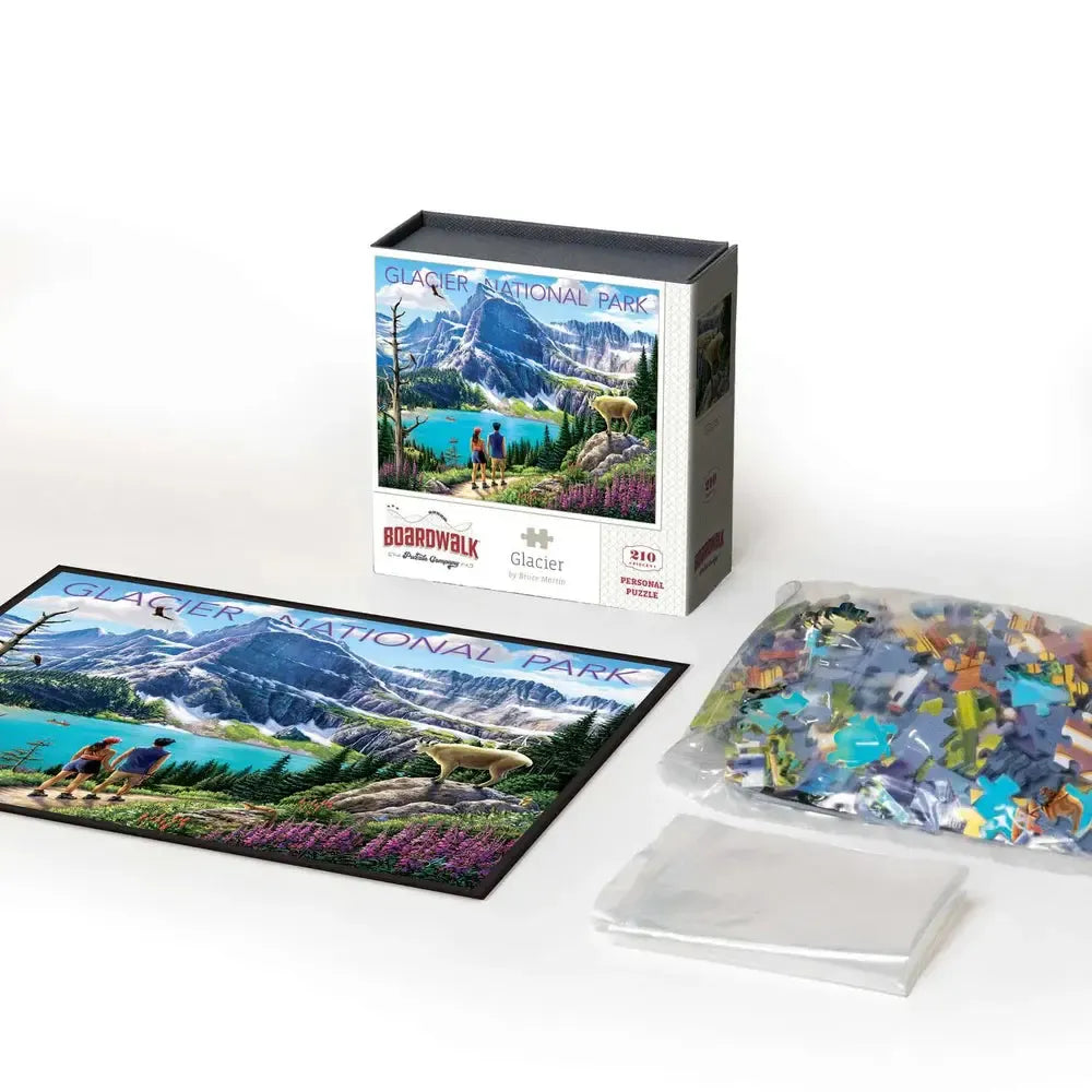 Glacier National Park 210 Piece Jigsaw Puzzle Boardwalk (ONLINE ORDER ONLY)