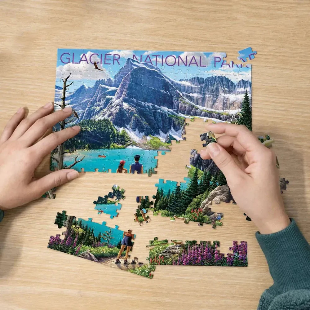 Glacier National Park 210 Piece Jigsaw Puzzle Boardwalk (ONLINE ORDER ONLY)