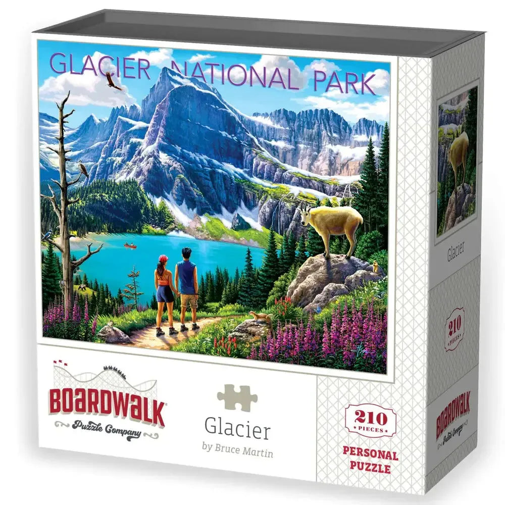 Glacier National Park 210 Piece Jigsaw Puzzle Boardwalk (ONLINE ORDER ONLY)