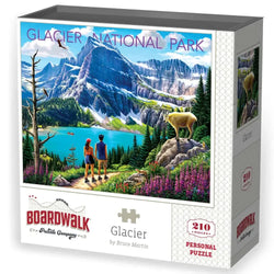 Glacier National Park 210 Piece Jigsaw Puzzle Boardwalk (ONLINE ORDER ONLY)
