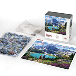 Glacier National Park 500 Piece Jigsaw Puzzle Boardwalk (ONLINE ORDER ONLY)