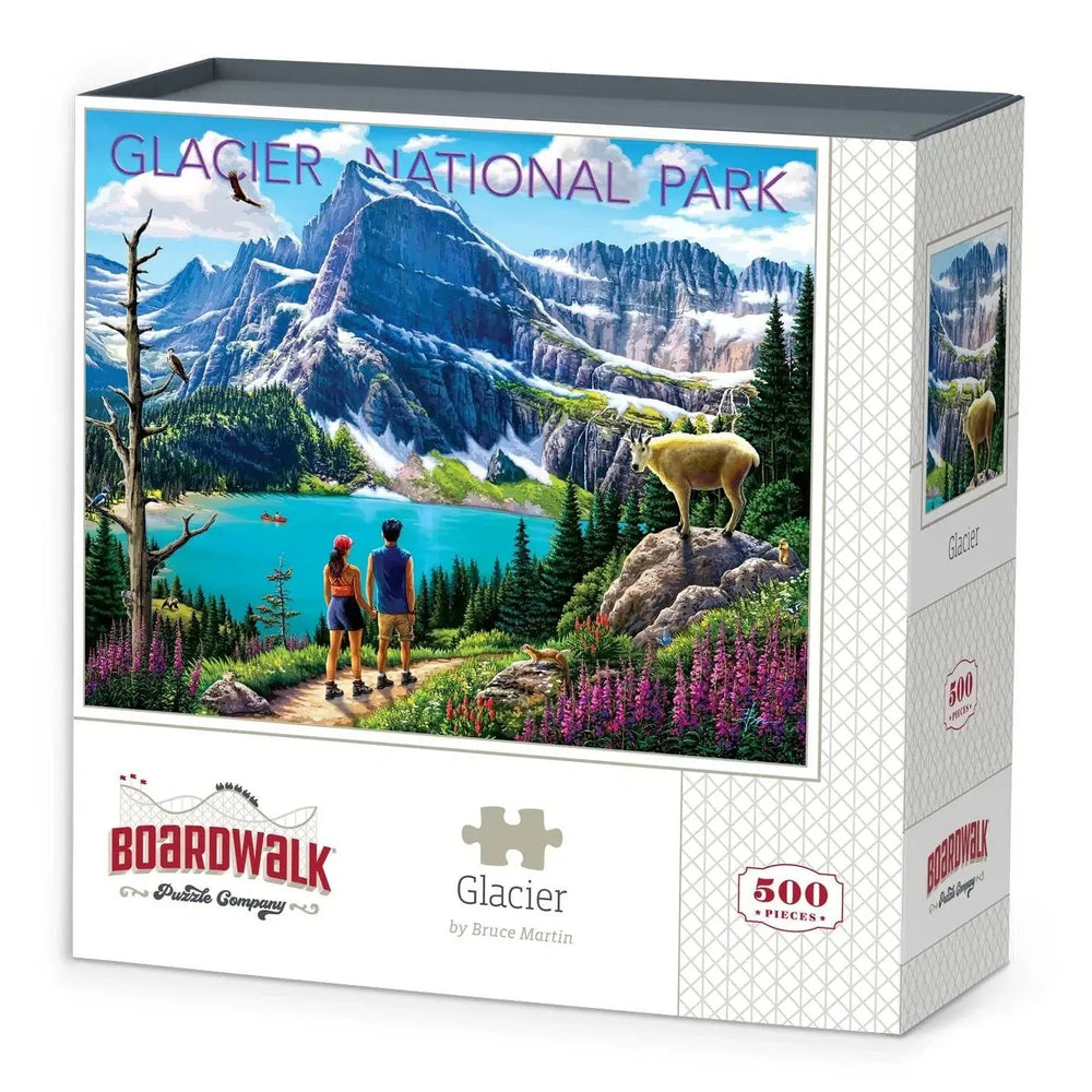 Glacier National Park 500 Piece Jigsaw Puzzle Boardwalk (ONLINE ORDER ONLY)