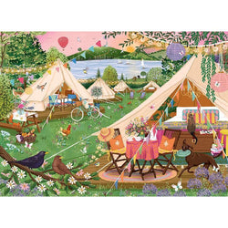 Glamping 500 Piece Jigsaw Puzzle Cobble Hill (ONLINE ORDER ONLY)