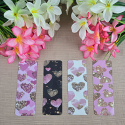 Glitter Heart Bookmark (ONLINE ORDER ONLY)