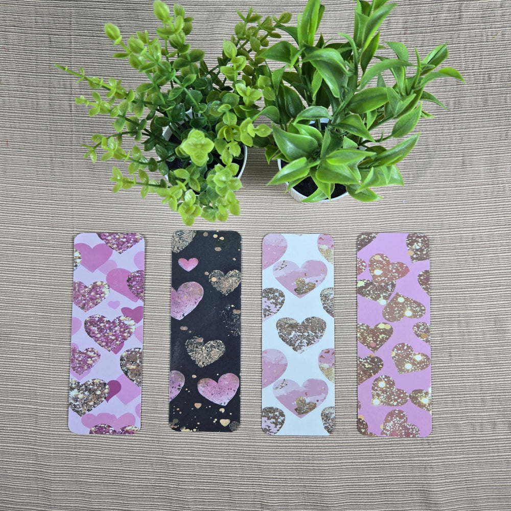 Glitter Heart Bookmark (ONLINE ORDER ONLY)