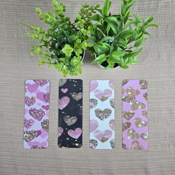 Glitter Heart Bookmark (ONLINE ORDER ONLY)