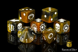 Glorious Ale - Bloody Football Dice (Set of 7) (ONLINE ORDER ONLY)