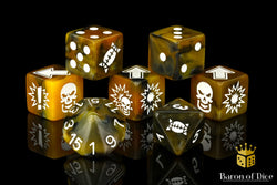 Glorious Ale - Bloody Football Dice (Set of 7) (ONLINE ORDER ONLY)