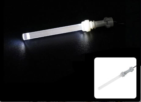 White Lightsaber USB Plug-In Accessory