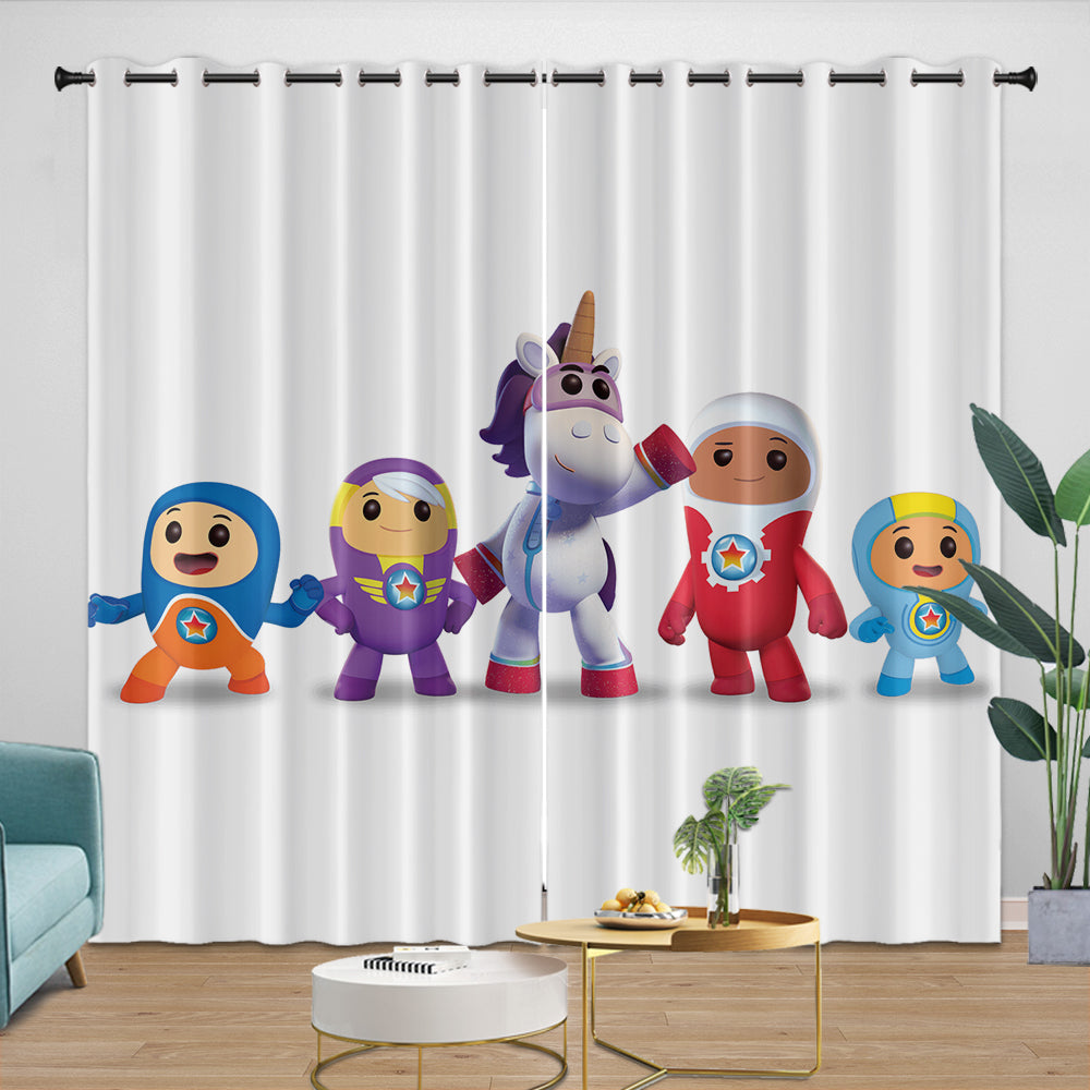 Go Jetters Curtains Pattern Blackout Window Drapes (ONLINE ORDER ONLY)