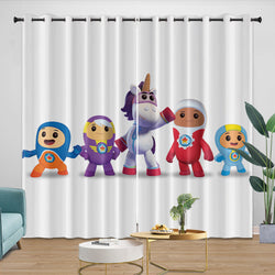 Go Jetters Curtains Pattern Blackout Window Drapes (ONLINE ORDER ONLY)