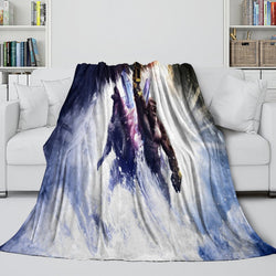 Godzilla X Kong The New Empire Blanket Flannel Fleece Throw (Online Order Only)