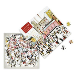 Going to Work 1000 Piece Jigsaw Puzzle Flame Tree (ONLINE ORDER ONLY)