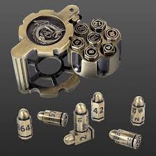 7PCS DND Metal Revolver Dice (Online Order Only)