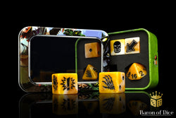 Go for Gold - Bloody Football Dice (Set of 7) (ONLINE ORDER ONLY)