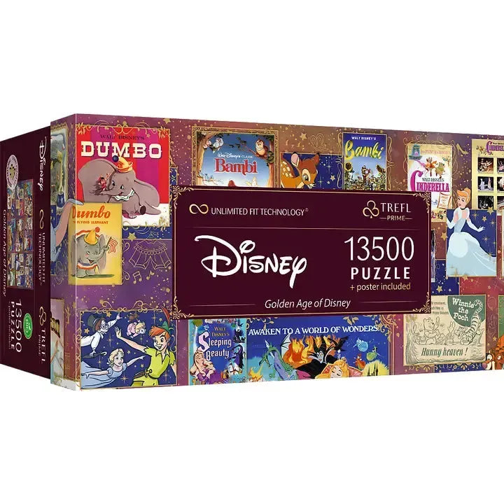 Golden Age of Disney 13500 Piece Jigsaw Puzzle Trefl (ONLINE ORDER ONLY)