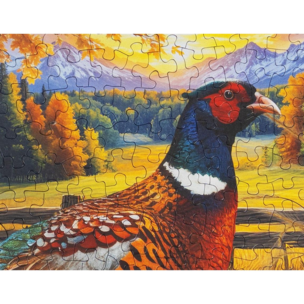 Golden Fields Pheasant 500 Piece Jigsaw Puzzle Springbok (ONLINE ORDER ONLY)