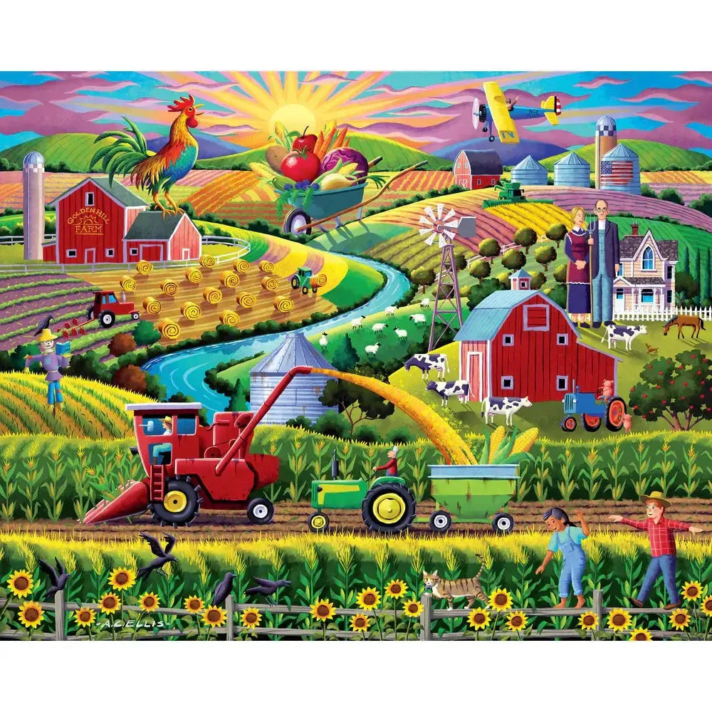 Golden Hill Farm 210 Piece Jigsaw Puzzle Boardwalk (ONLINE ORDER ONLY)