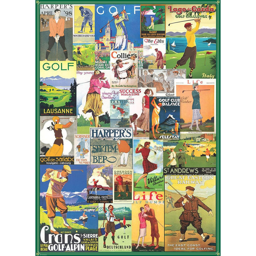 Golf Around the World 1000 Piece Jigsaw Puzzle Eurographics (ONLINE ORDER ONLY)