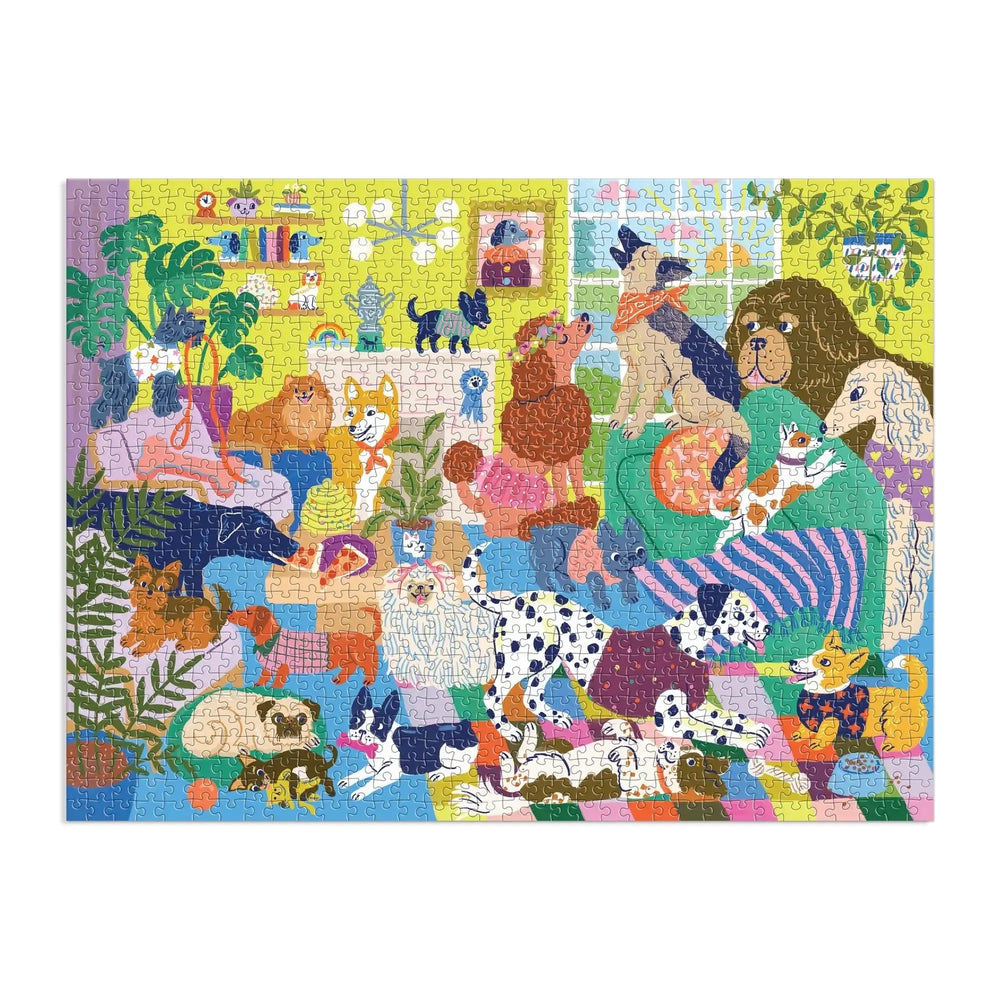Good Dog Club 1000 Piece Jigsaw Puzzle Mudpuppy (ONLINE ORDER ONLY)