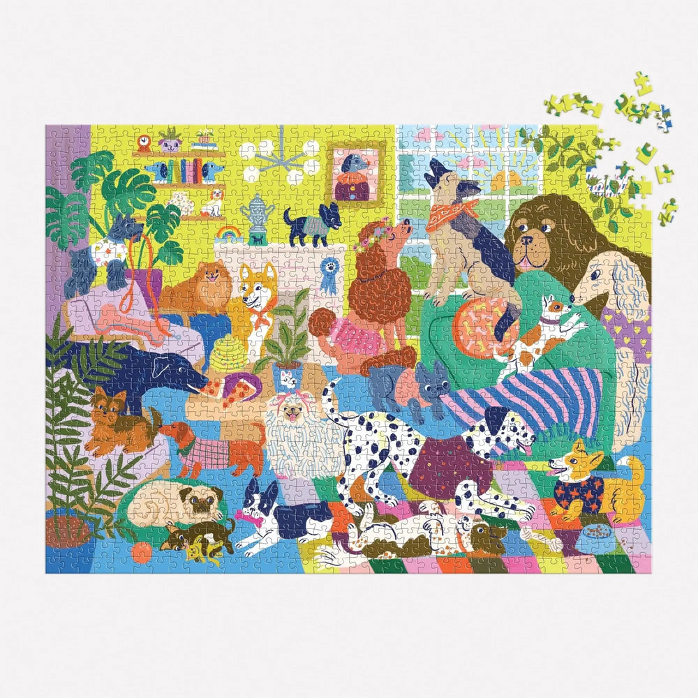 Good Dog Club 1000 Piece Jigsaw Puzzle Mudpuppy (ONLINE ORDER ONLY)