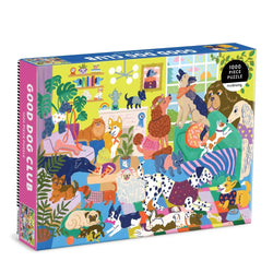 Good Dog Club 1000 Piece Jigsaw Puzzle Mudpuppy (ONLINE ORDER ONLY)
