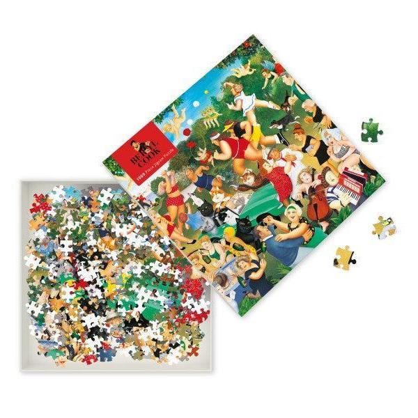 Good Times by Beryl Cook 1000 Piece Jigsaw Puzzle Flame Tree (ONLINE ORDER ONLY)