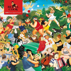 Good Times by Beryl Cook 1000 Piece Jigsaw Puzzle Flame Tree (ONLINE ORDER ONLY)